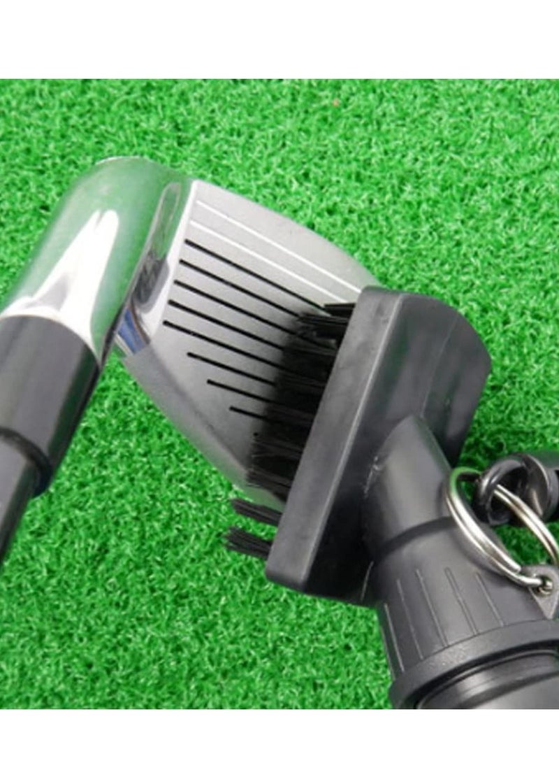 KASTWAVE Professional Golf Club Cleaning Brush Groove Cleaner Golf Clean Accessories for Golf Ball Club Wet Scrub (Black) - Image 4