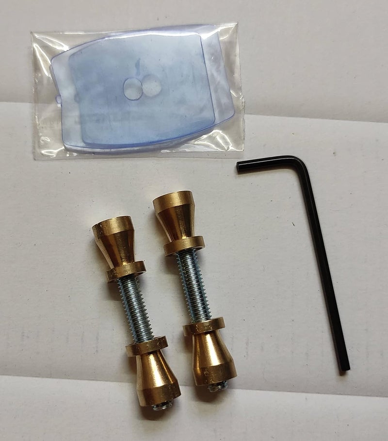 Indeed Antique Finish Brass Door Handle Set for Home,12 Inch (Pack of 2) (Design 2) - Image 2