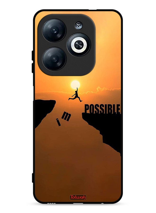 Tolwak Infinix Smart 8 4G Protective Case Cover I Am Possible  - Image 1