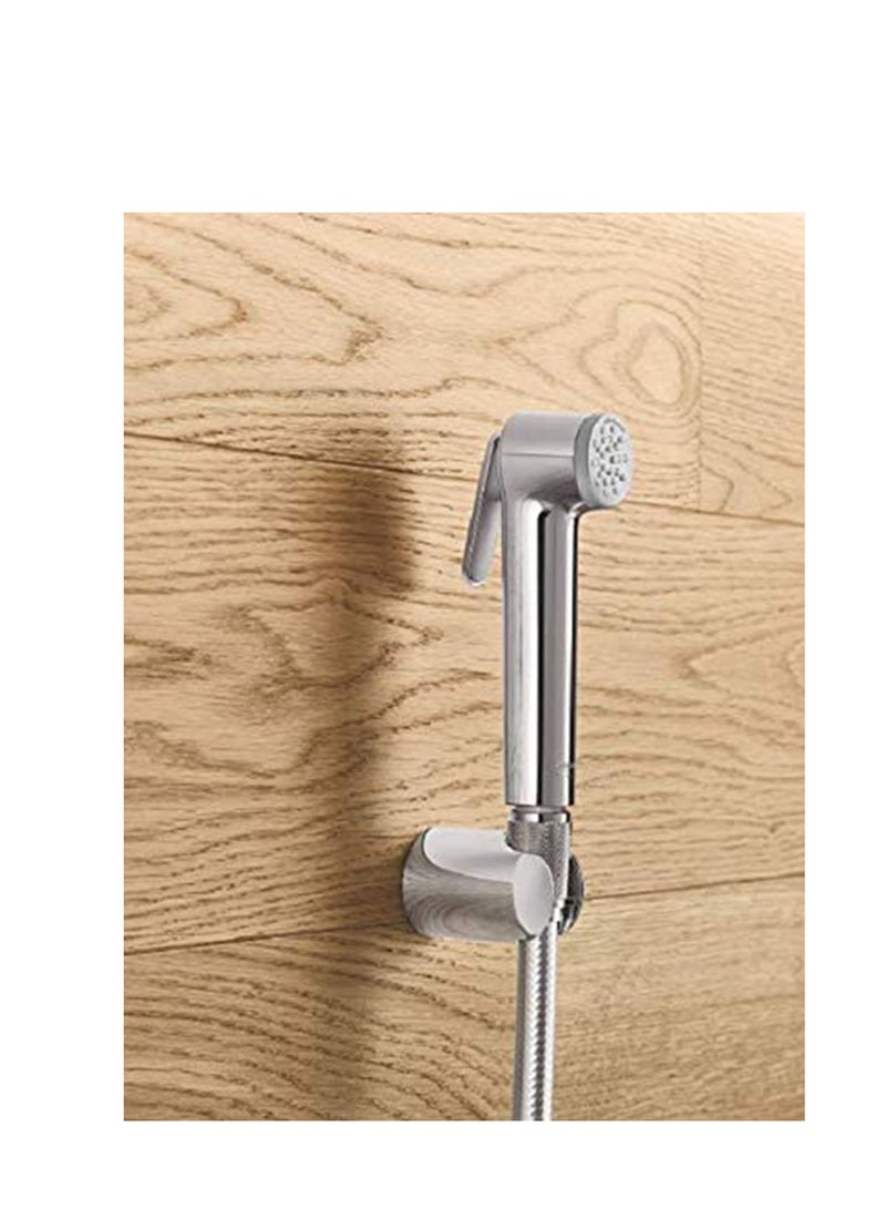 SYOSI Hand Shower Spray Shower Accessories, Light and Convenient, Easy to Replace, Handheld Bidet Sprayer for Toilet Diaper Sprayer with Wall Base and Hose - Image 2