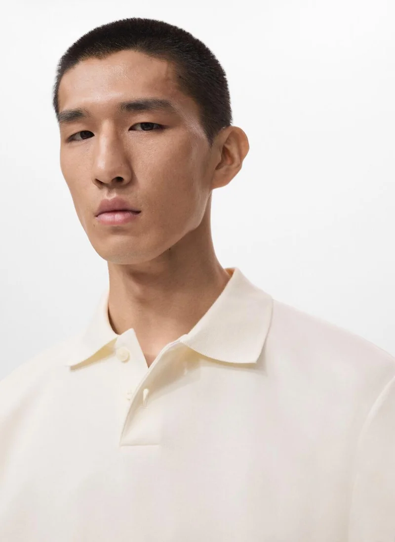Mango Man  Regular-fit polo sweatshirt for Men | Best Price UAE
