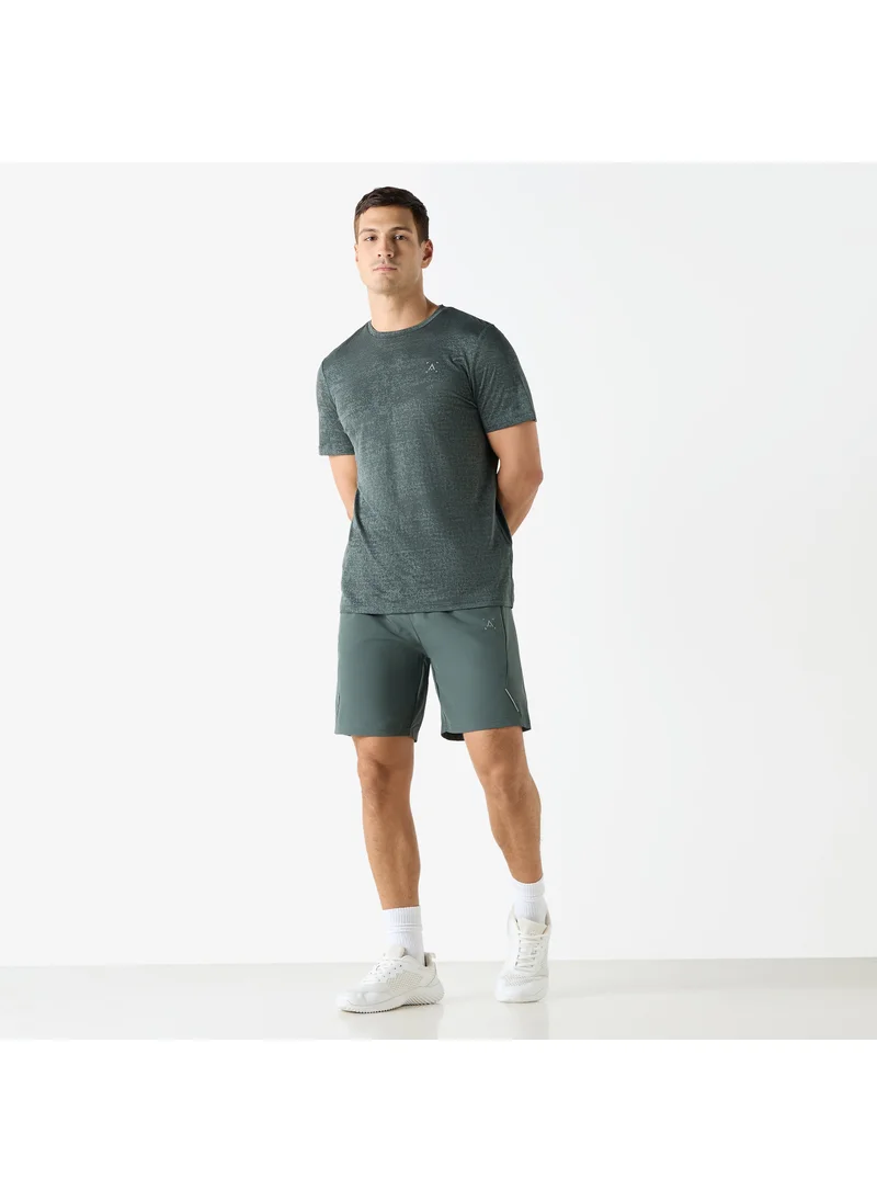 ادوت من سبلاش Plain Shorts with Drawstring Closure and Pockets