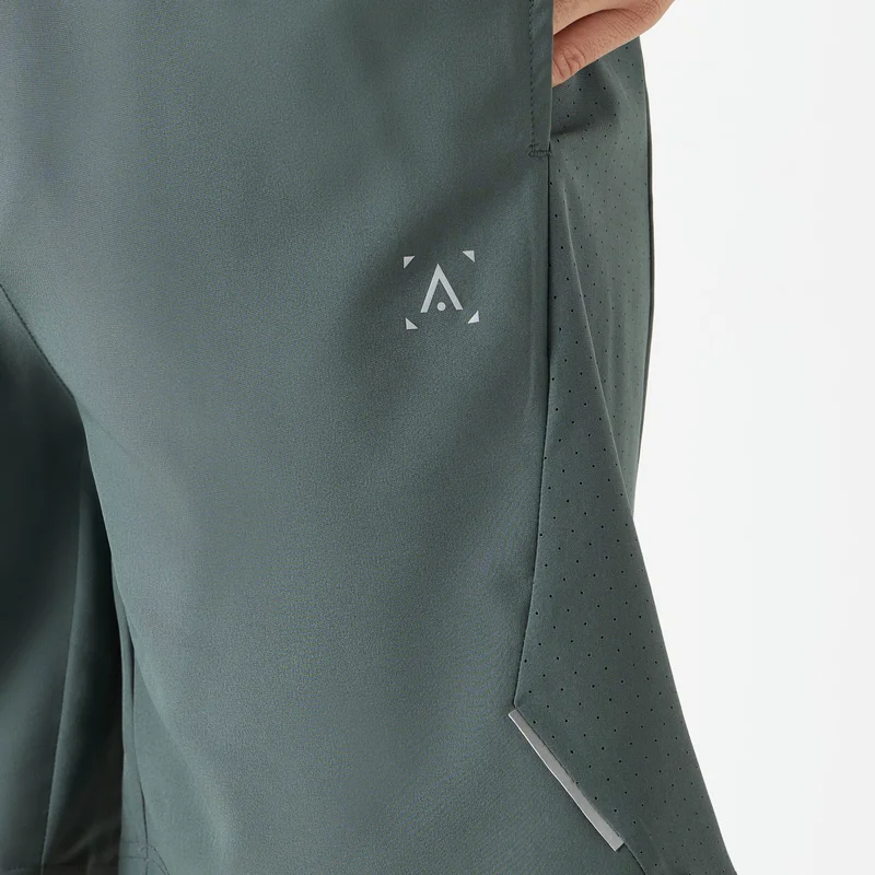 ADOT by Splash Plain Shorts with Drawstring Closure and Pockets