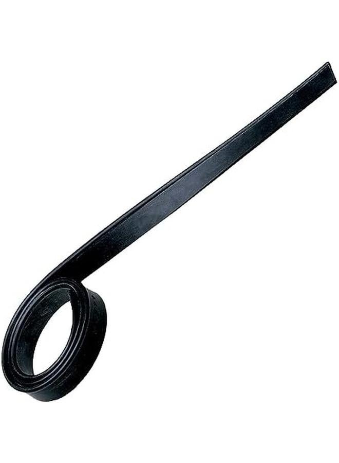 أنجر ممسحة تنظيف النوافذ والزجاج الاحترافية مقاس 12 بوصة من الفولاذ المقاوم للصدأ مع لوازم تنظيف مطاطية بديلة، ممسحة شديدة التحمل لتنظيف النوافذ، نتائج خالية من الخطوط - Image 2