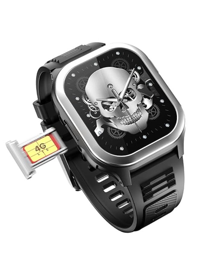 Fire-Boltt 4G Pro Volte Calling Smart Watch- 2.02” TFT Display, 4G Nano-SIM GPS, Health Suite, Sports Modes, 400mAh Battery (Black) - Image 1