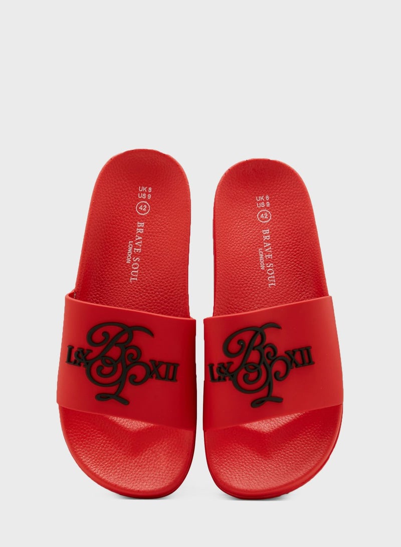 BRAVE SOUL Casual Slides - Image 2