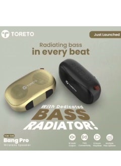 Toreto Toreto Wireless Speaker Bang Pro with Radiating Bass in Every Beat TOR 345  - Image 4