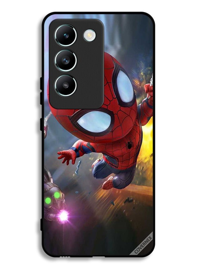 Covernex Vivo V30 Lite 4G Protective Case Cover Spiderman In Action - Image 1