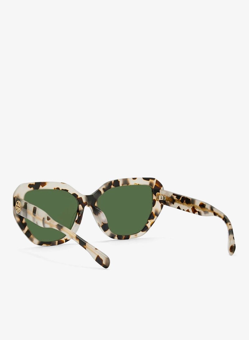 Tory Burch 0Ty7194U Oversized Sunglasses - Image 3
