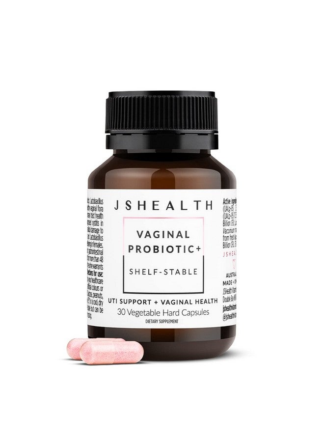 JSHealth مكمل بروبيوتيك مهبلي من JSHealth - يدعم صحة المسالك البولية والمهبلية - علاج عدوى الخميرة المستقر على الرف للنساء (30 كبسولة) - Image 1