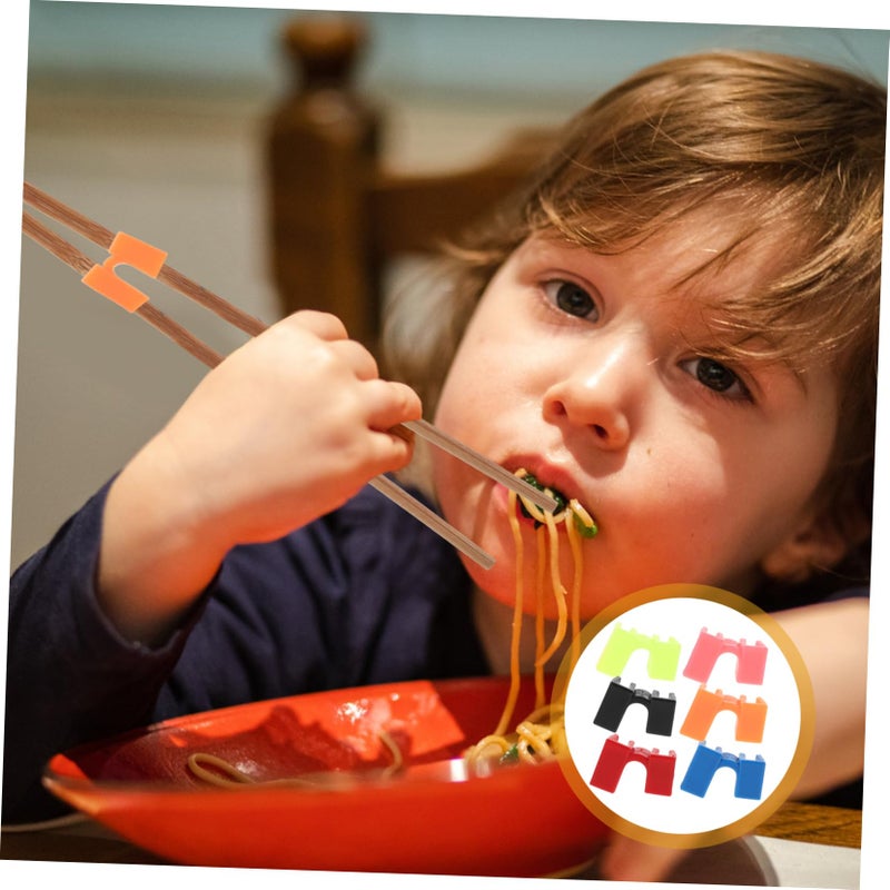 6pcs Reusable Chopstick Training Clips for Beginners Adults Kids Lightweight Portable - Image 3