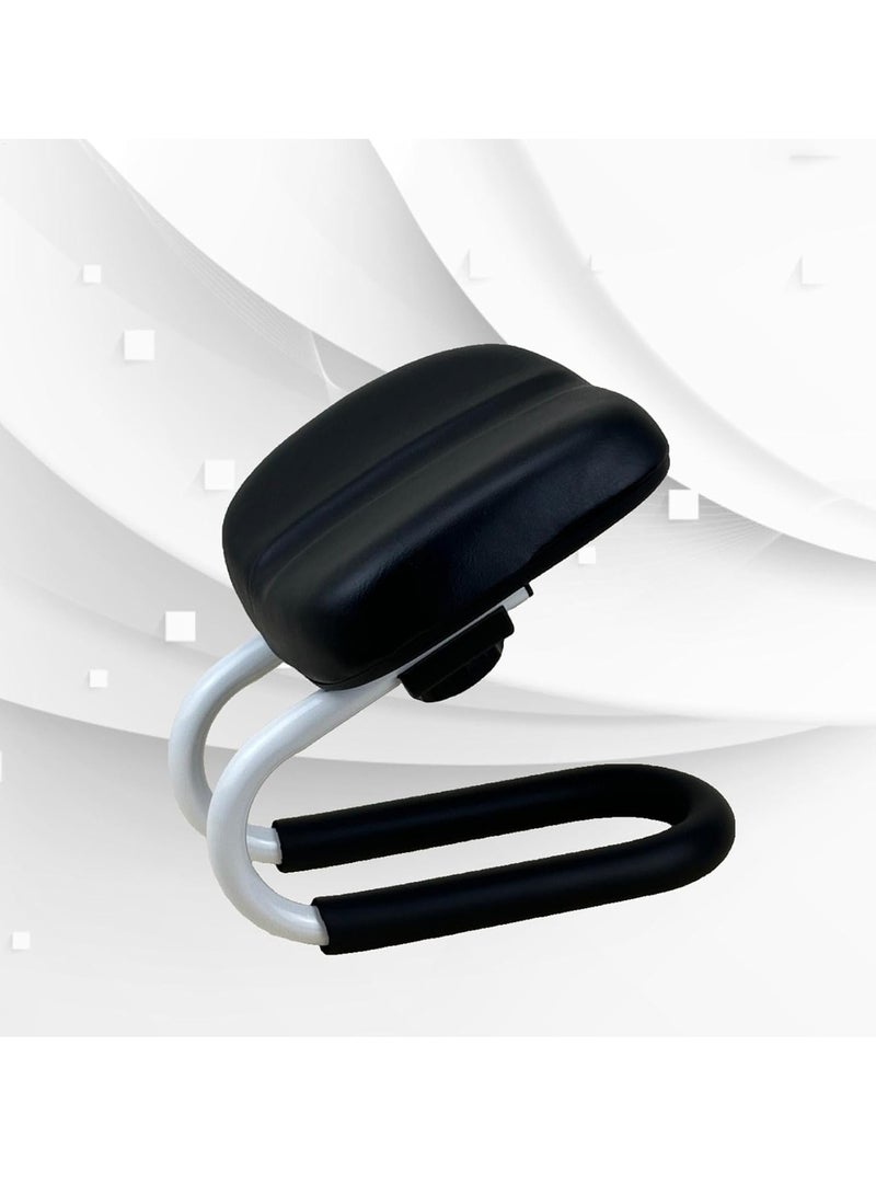 زيريفام كرسي الصلاة زيرفام ، مقعد ارتفاع قابل للتعديل للتأمل ، كرسي مريح لاستوديو اليوغا المنزلي ، مجلس اليوغا الإطار المعدني مع أغطية الساق المضادة للانزلاق - Image 3