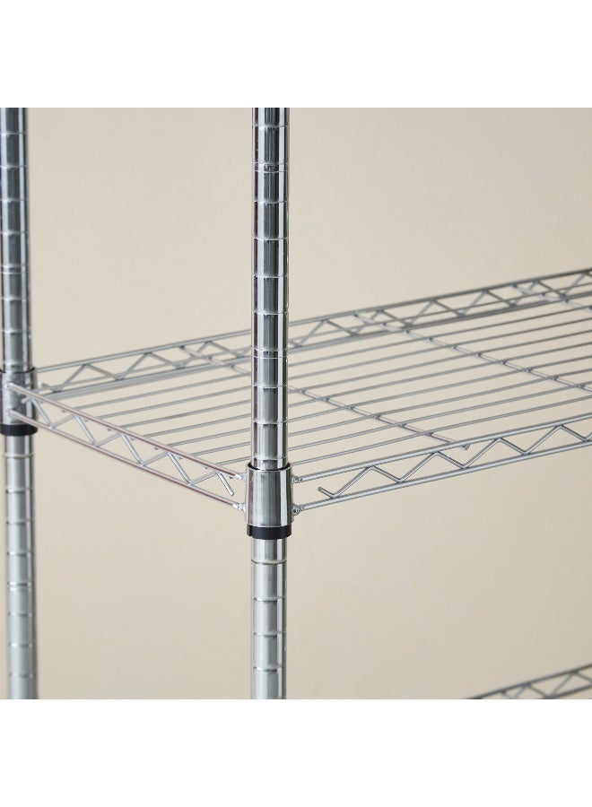 Home Box 5-Tier Heavy Duty Wire Shelves Unit - Image 4