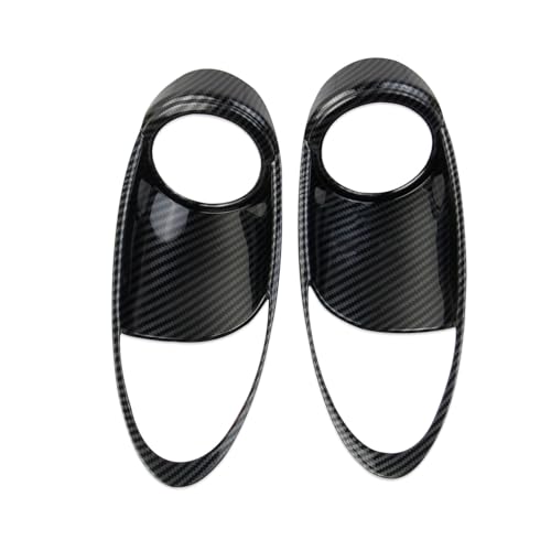 Fewshaw Carbon Fiber Style Inner Door Handle Cover Air Outlet Trim Accessories for for Nissan 370Z for Z/400Z - Image 3