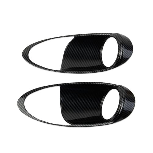 Fewshaw Carbon Fiber Style Inner Door Handle Cover Air Outlet Trim Accessories for for Nissan 370Z for Z/400Z - Image 4