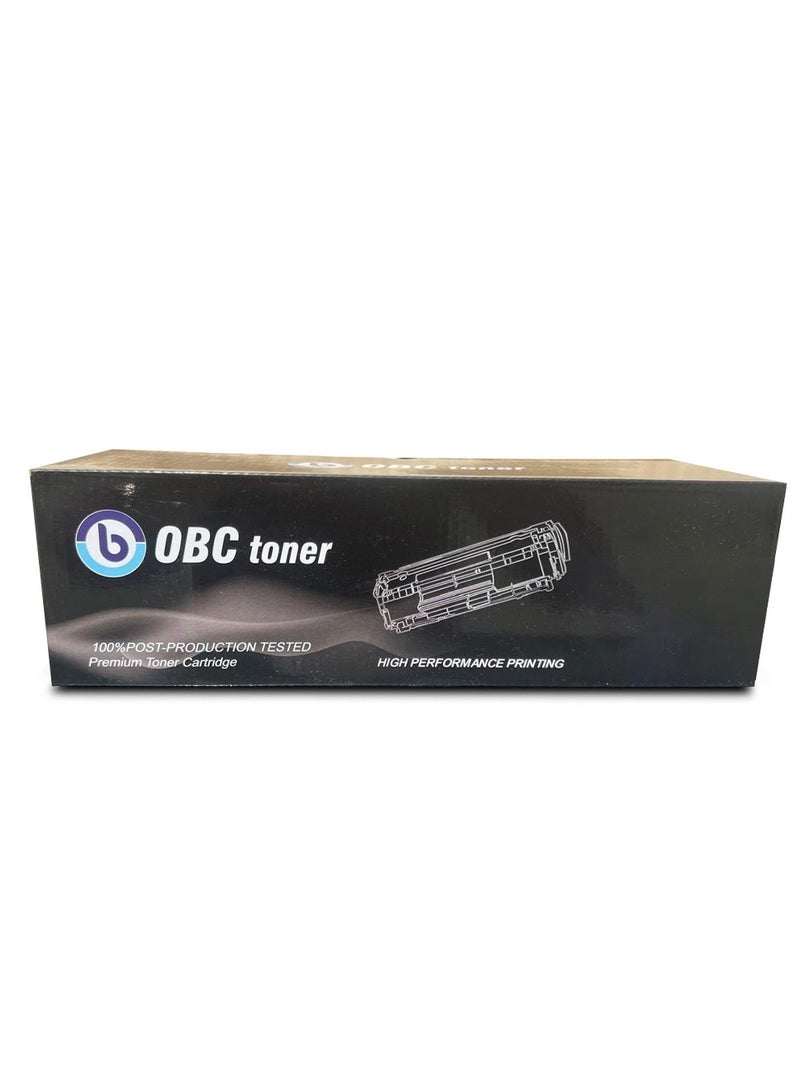 OBC Compatible Cyan Laser Toner Cartridge Replacement for HP W2031A-415A. Prints up to 2100 pages with vivid color and professional print quality. - Image 1
