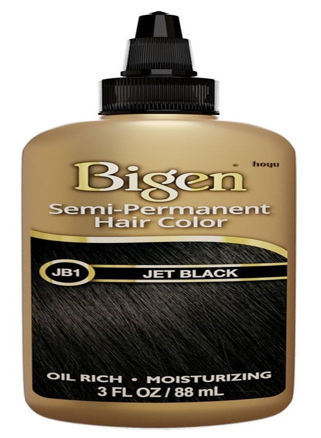 Bigen Semi-Permanent Haircolor #Jb1 Jet Black 3 Ounce (88ml) (3 Pack) - Image 2