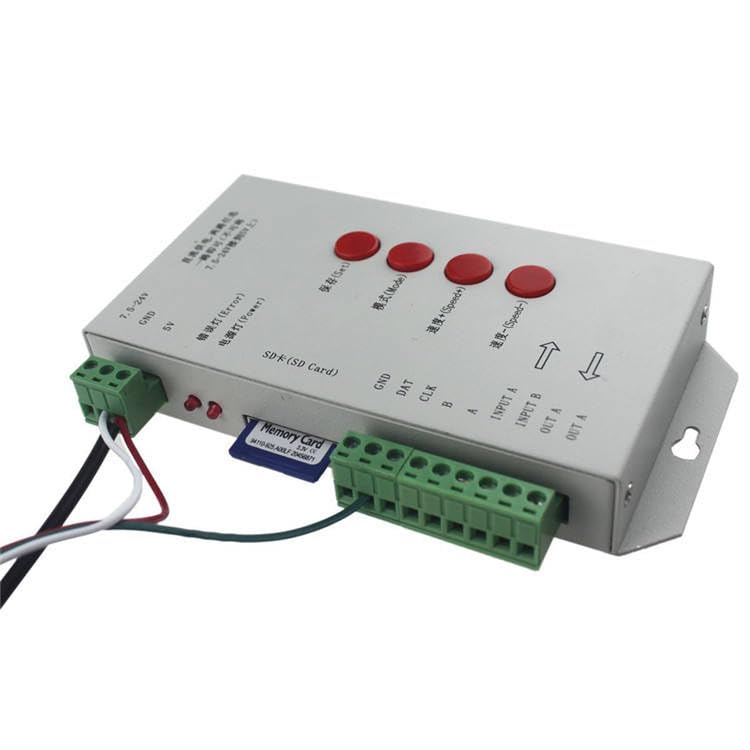 Brilights T1000S Programmable Pixel Controller for WS2811 2801 LPD8806 6803 903 Strip Lights - Image 1