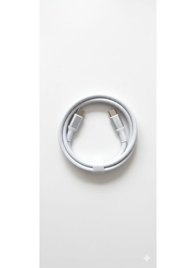 سيندم كابل شحن سريع SENDEM M77 بقوة 66 واط - كابل Type-C أصلي بطول 1 متر، متين وعالي السرعة - Image 4