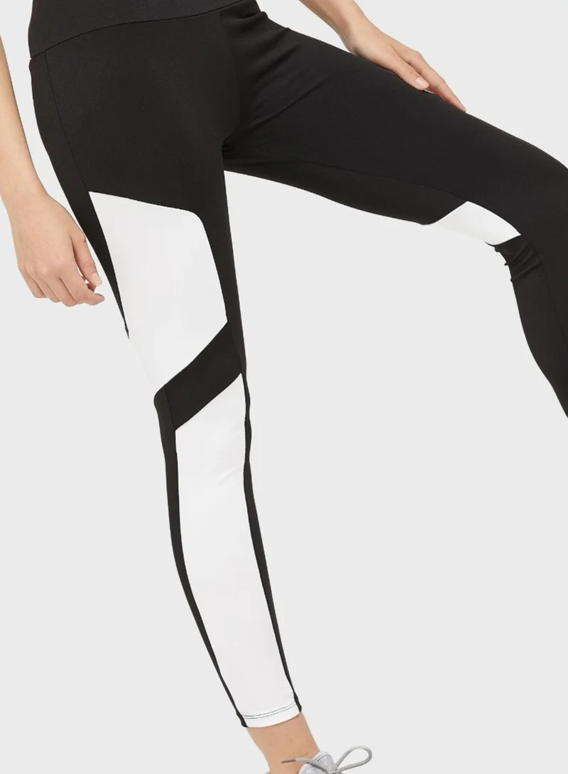 Blue Age Wide Waist Sports Leggings