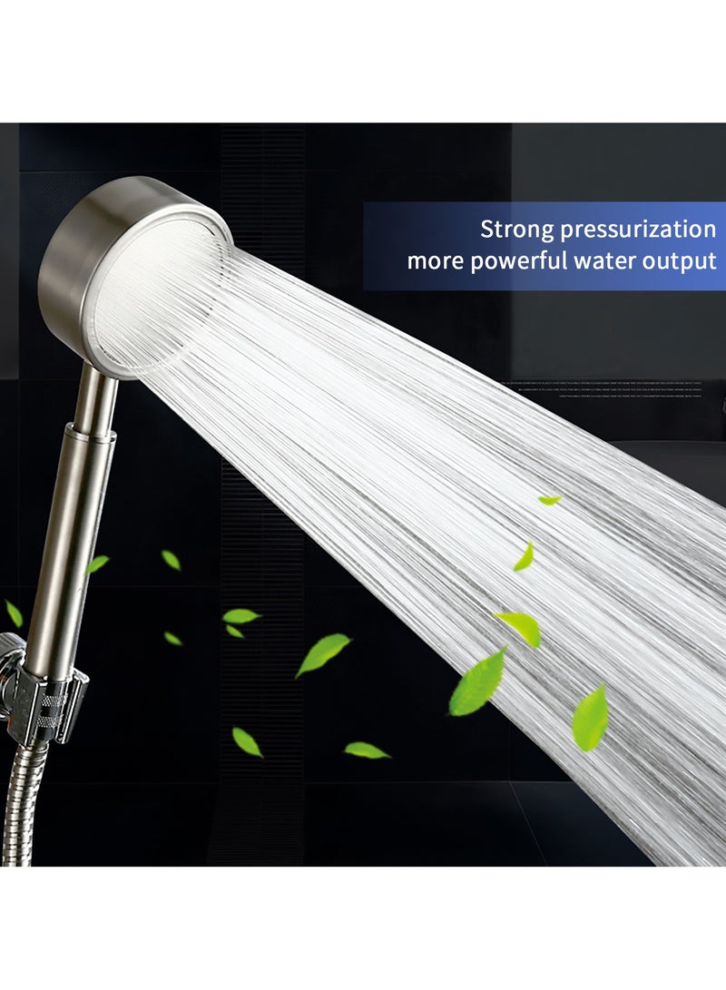 High Pressure Shower Head with 1.5M hose,Water Saving Filtered Shower Head - Image 5