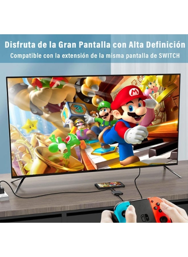 USB-C to HDMI Adapter, 4-in-1 USB-C Hub for MacBook Air with 4K HDMI, 1080P VGA, USB 3.0 port, and 100W PD charging, compatible with MacBook Pro/Air/iPad, Dell XPS, and more Type-C devices - Image 2