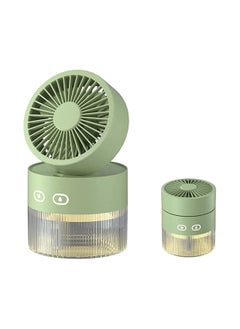 Essential Oil Diffuser Fan Humidifier, Ultrasonic Atomization High-speed Vibration Humidifier Fan, Automatic Humidification Aroma Diffuser, Quiet Yoga, Salon, Spa, Office, Bedroom