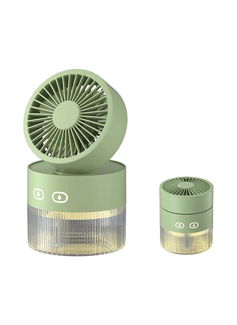 Generic - Essential Oil Diffuser Fan Humidifier, Ultrasonic Atomization High-speed Vibration Humidifier Fan, Automatic Humidification Aroma Diffuser, Quiet Yoga, Salon, Spa, Office, Bedroom - Image 1