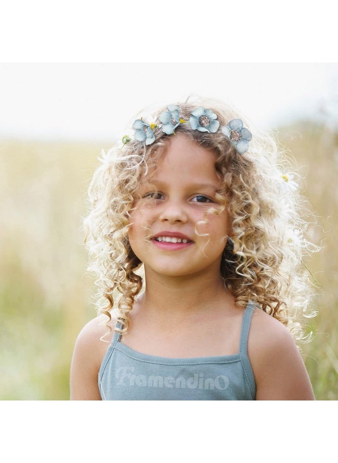 Framendino Framendino, 50 Pack Faux Flower Heads Mini Artificial Silk Flowers Daisy Small Multicolor for Wedding Home Garland Wreath DIY Crafts Accessory Decor  - Image 3