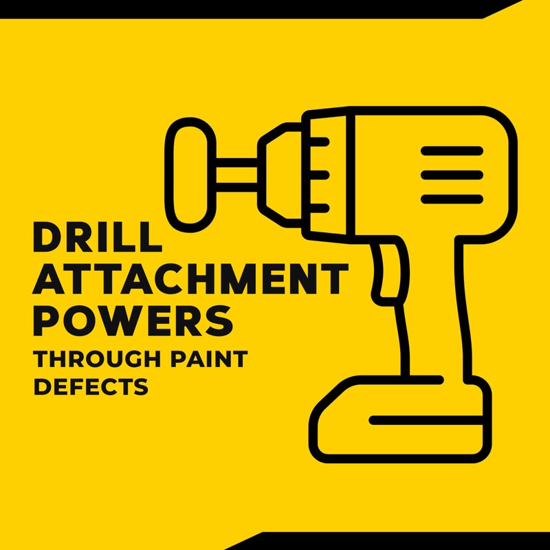 Meguiar's Meguiarâ€™s Quik Scratch Eraser Kit, Car Scratch Remover for Fixing Surface Blemishes, Includes ScratchX, Drill-Mounted Pad, and Microfiber Towel, Great Car Gifts for Men and Women - Image 4