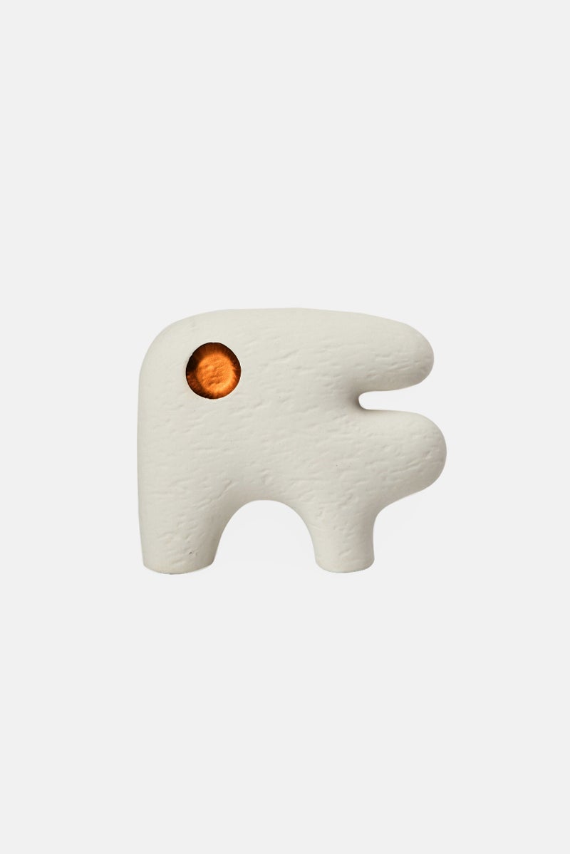 Muy Mucho Chalk Decorative Accent, White  - Image 1