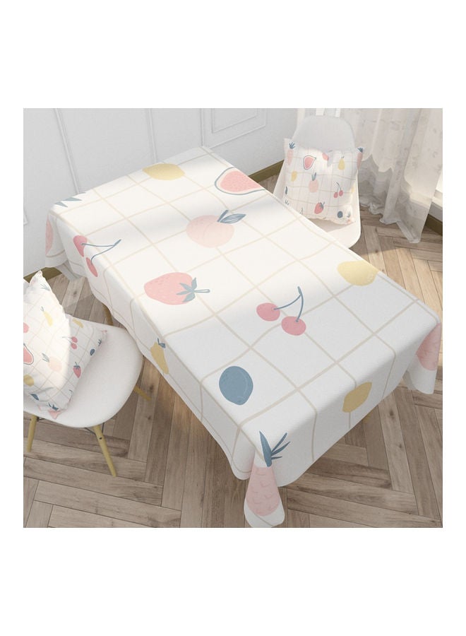 NIBEMINENT Linen Waterproof Household Tablecloth Multicolour 70 x 0.1cm