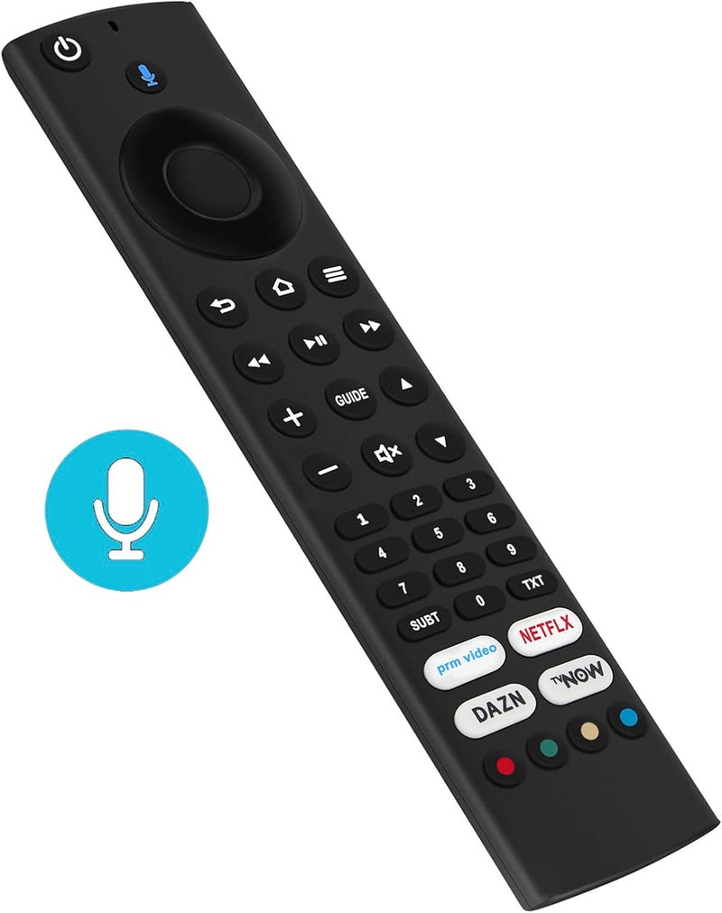 Vinabty Fire Replacement Voice Remote Control ald187r fit for Grundig Vision 6, Vision 7, Vision 8 Series TV 32VLE6010 40GFB6062 43GUT7077 43GUW7060 43VAE70 43VLE6010 43VLX7010 49GUB7062 4009VAE80 - Image 3
