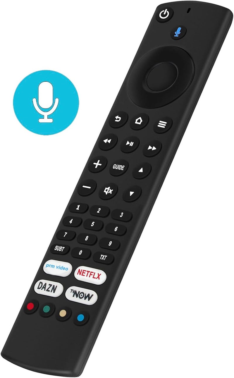 Vinabty Fire Replacement Voice Remote Control ald187r fit for Grundig Vision 6, Vision 7, Vision 8 Series TV 32VLE6010 40GFB6062 43GUT7077 43GUW7060 43VAE70 43VLE6010 43VLX7010 49GUB7062 4009VAE80 - Image 2