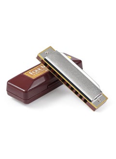 VICTORIA ANNA Blues Harmonica in C - Beginner-Friendly, Performance-Grade | Metal Cover, Professional Tuning | Essential for Easy Start and Intermediate Progression  - Image 1