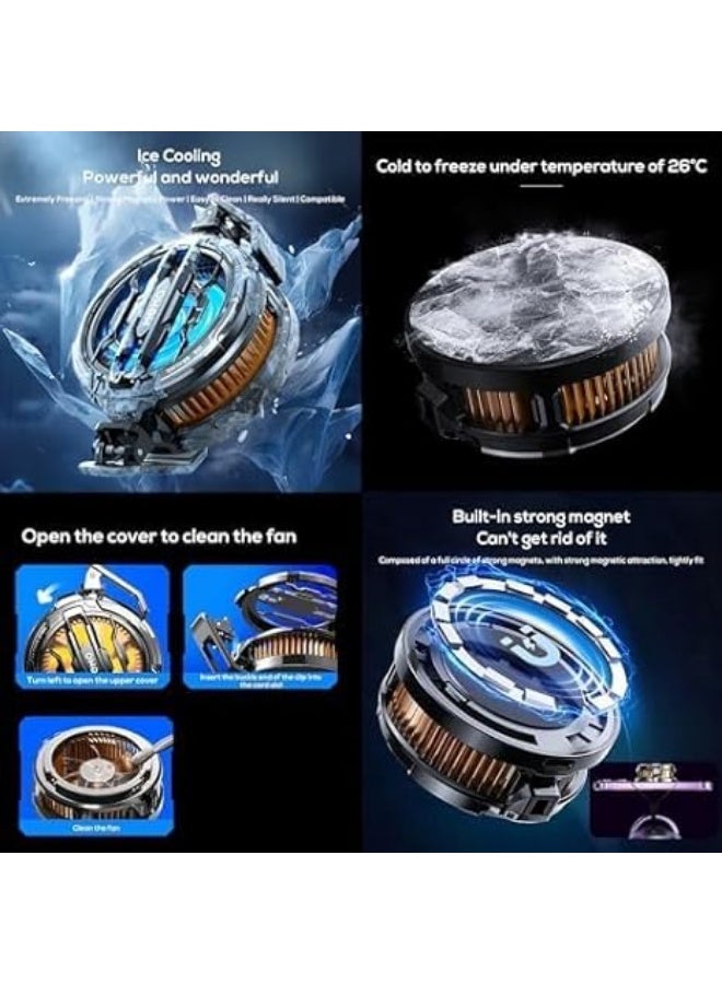 Memo CX07 Magnetic Phone Cooler 15W - Image 3