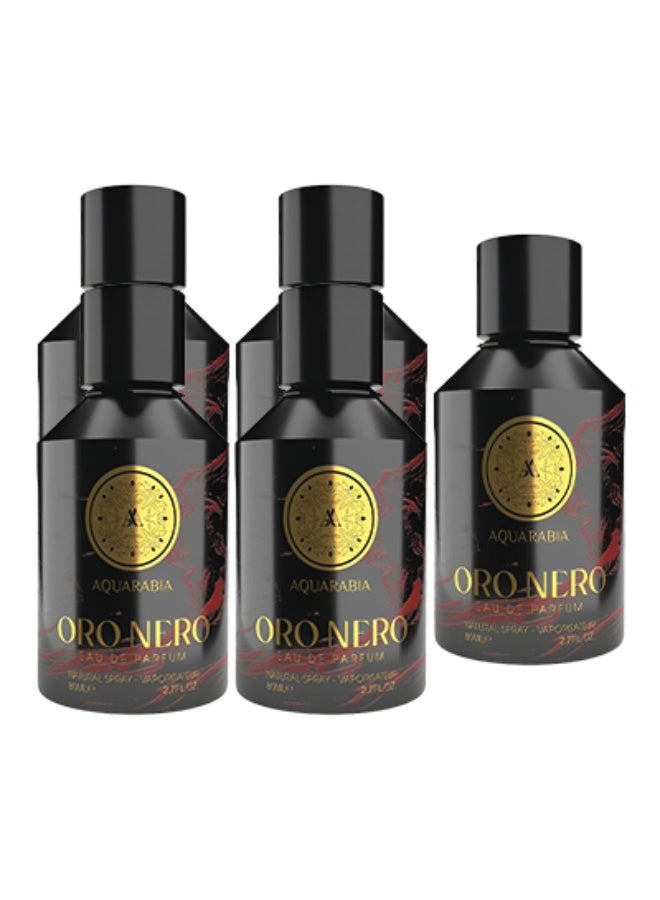 AquArabia 5 Pieces Oro Nero Perfume For Women 100ml EDP - Image 1