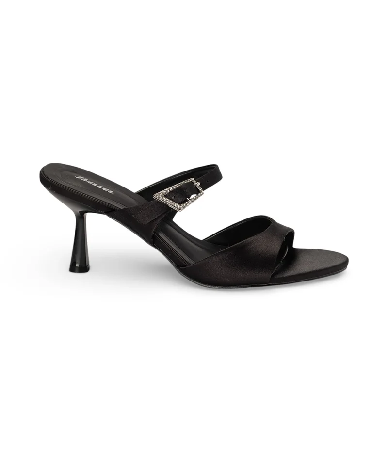 باتا صندل بكعب رفيع وسير خلفي