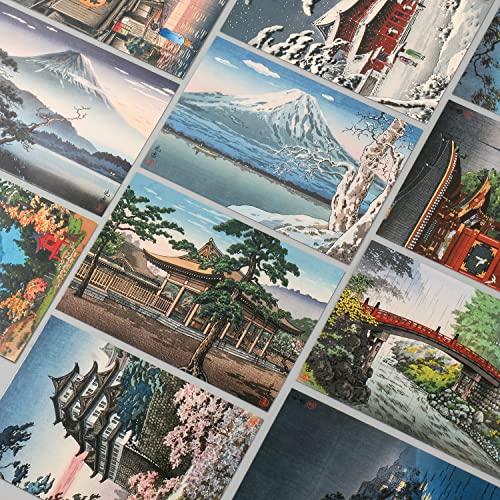 EDENMS Tsuchiya Koitsu Art Postcards, Famous Painting Japanese Artwork Post Cards Bulk Pack(30 Pack), Aesthetic wall art prints decor, Postcards Poster for School Students Teacher Thank You Note Cards - Image 5