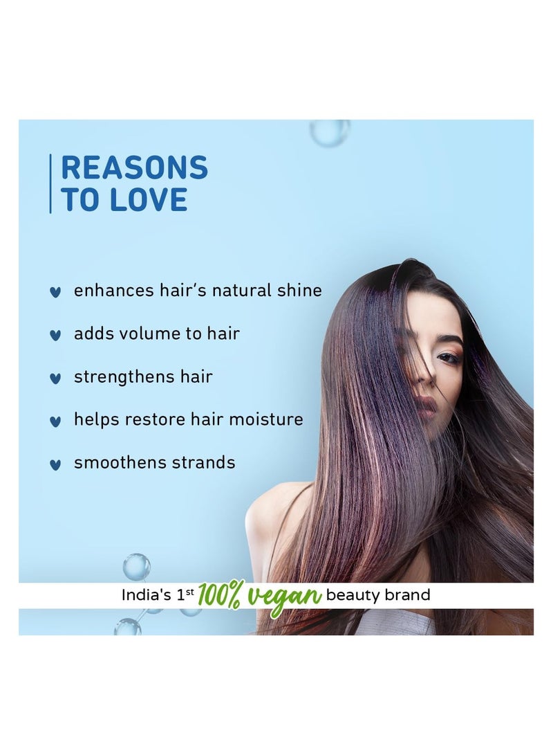 Plum Coconut Milk & Peptides Strength & Shine Hair Shampoo Contains Coconut Milk, Pea Peptide Enhances Hair's Shine and Strengthens Hair Paraben-Free, 100% Vegan 250 ml - Image 3