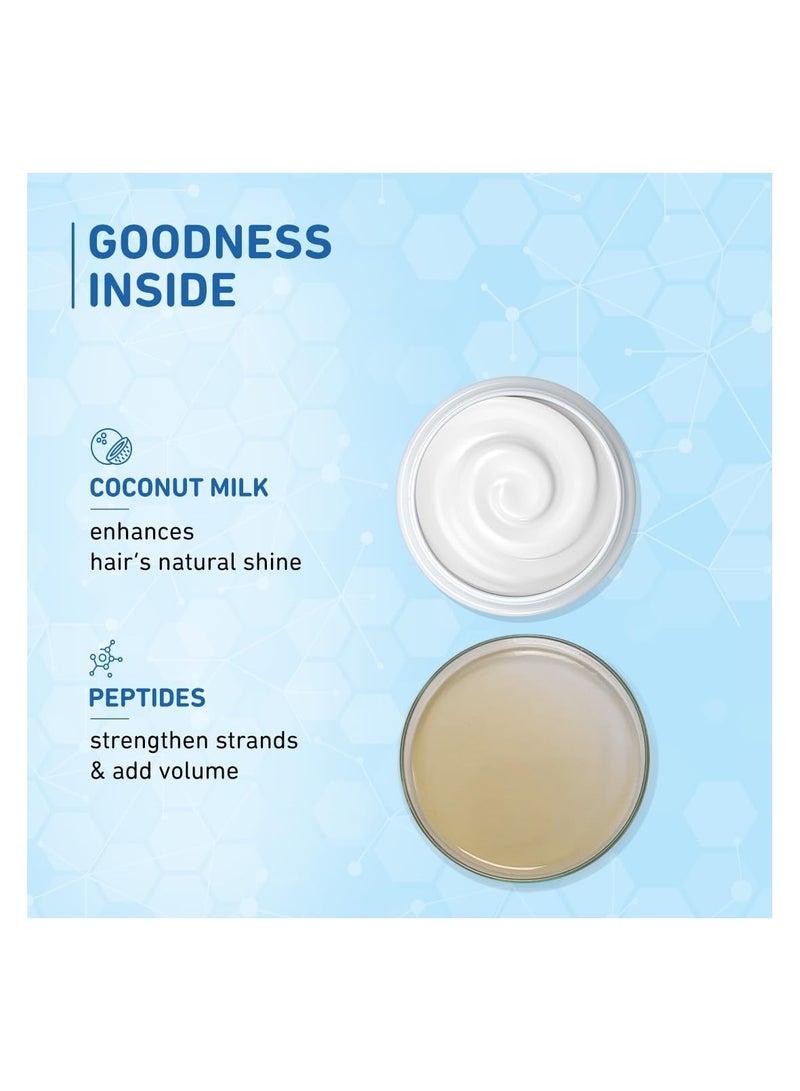 Plum Coconut Milk & Peptides Strength & Shine Hair Shampoo Contains Coconut Milk, Pea Peptide Enhances Hair's Shine and Strengthens Hair Paraben-Free, 100% Vegan 250 ml - Image 4