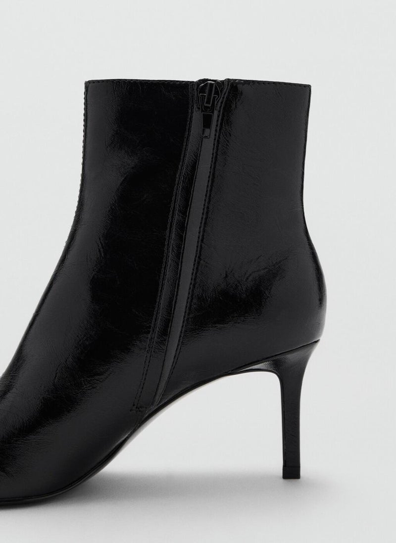 MANGO Pointed heel ankle boot - Image 3