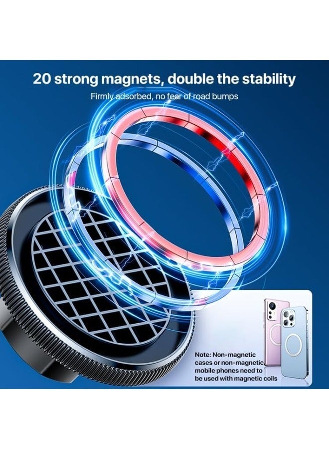ELTRAZONE "C177 Mini MagSafe Magnetic Car Holder – Compact Suction Cup Mount for iPhone and Magnetic Devices" - Image 3