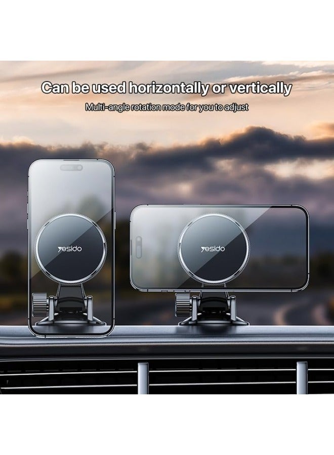 ELTRAZONE "C177 Mini MagSafe Magnetic Car Holder – Compact Suction Cup Mount for iPhone and Magnetic Devices" - Image 2