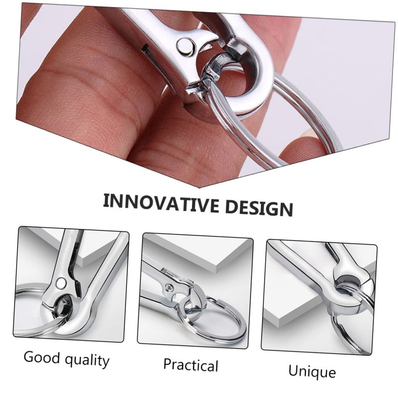 Heavy Duty Swivel Clasp Keychain For Purse Lanyard Wallet 3 Pack - Image 3