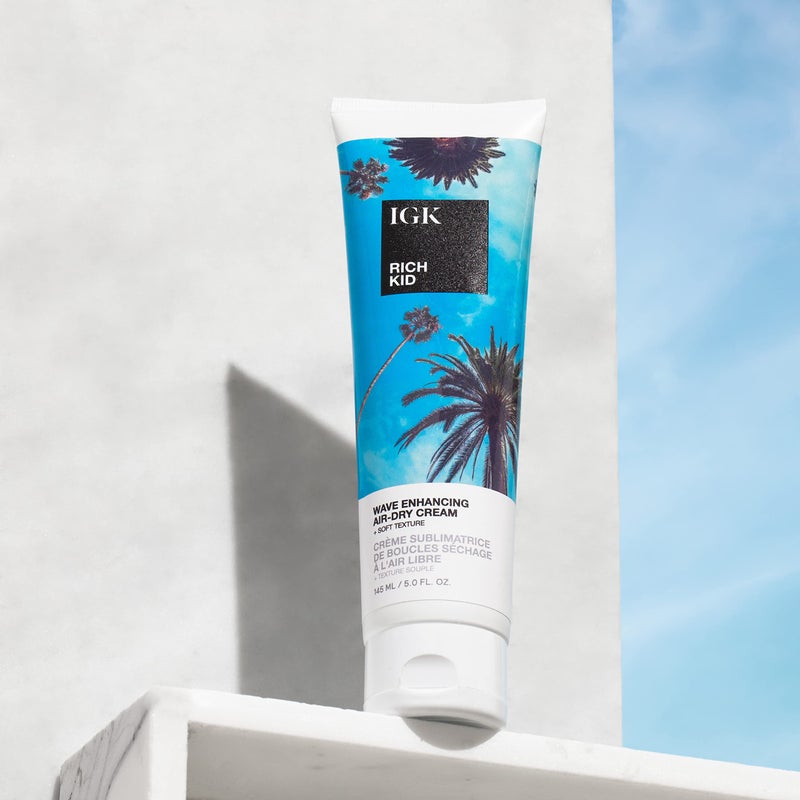 IGK Rich Kid Coconut Oil Wave Enhancing Air-Dry Cream 145 ml / 5 oz - Image 4