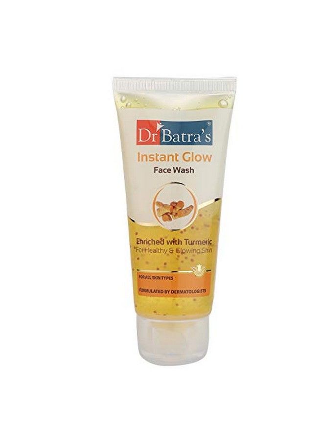 Dr Batra's Instant Glow Face Wash Enriched With Turmeric For Healthy & Glowing Skin 50 Gm (Pack Of 4) - Image 3