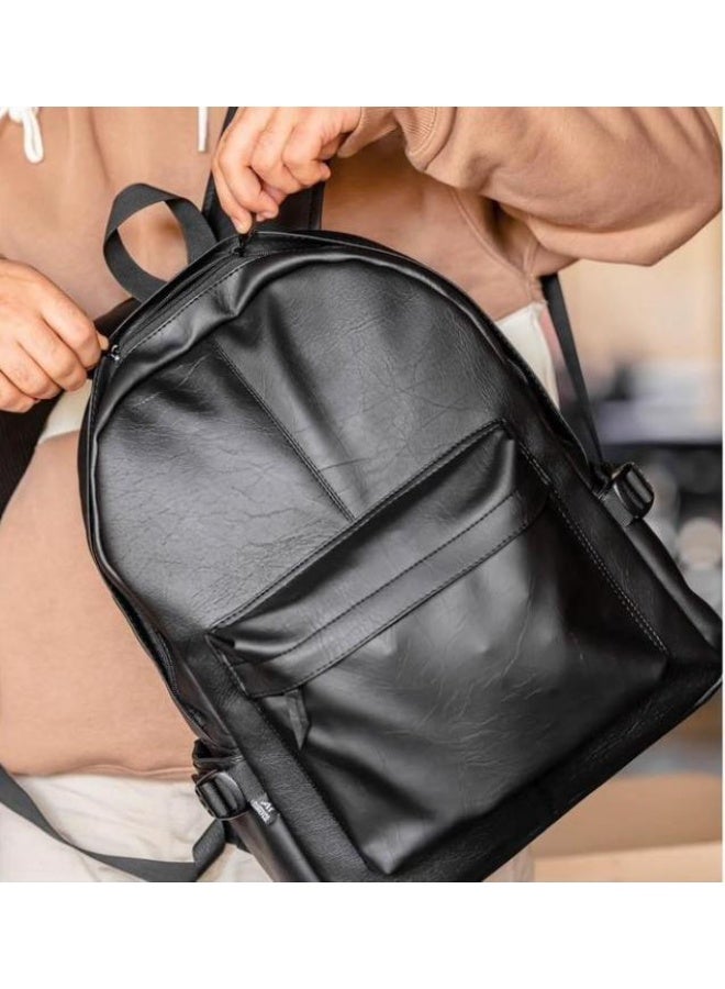 ARIJ Stylish Laptop Black Backpack - Image 4