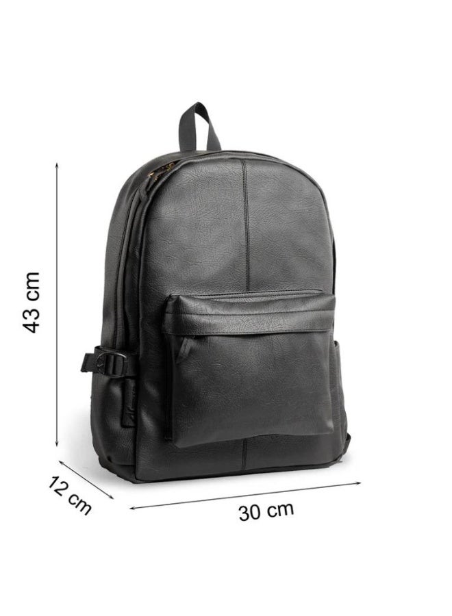 ARIJ Stylish Laptop Black Backpack - Image 3