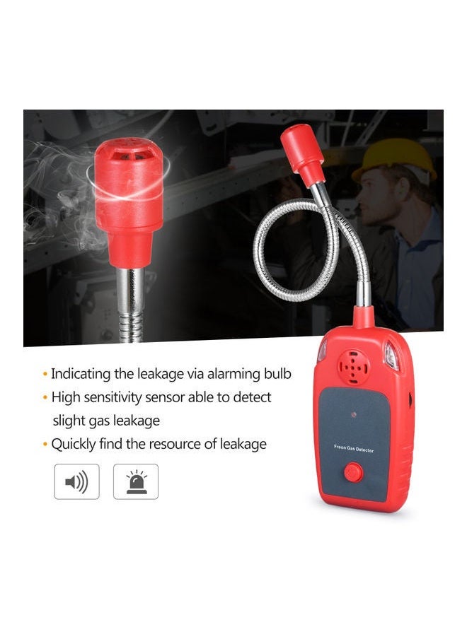 NIBEMINENT Freon Gas Digital Tester Red/Silver 24x5.50x15cm  - Image 3